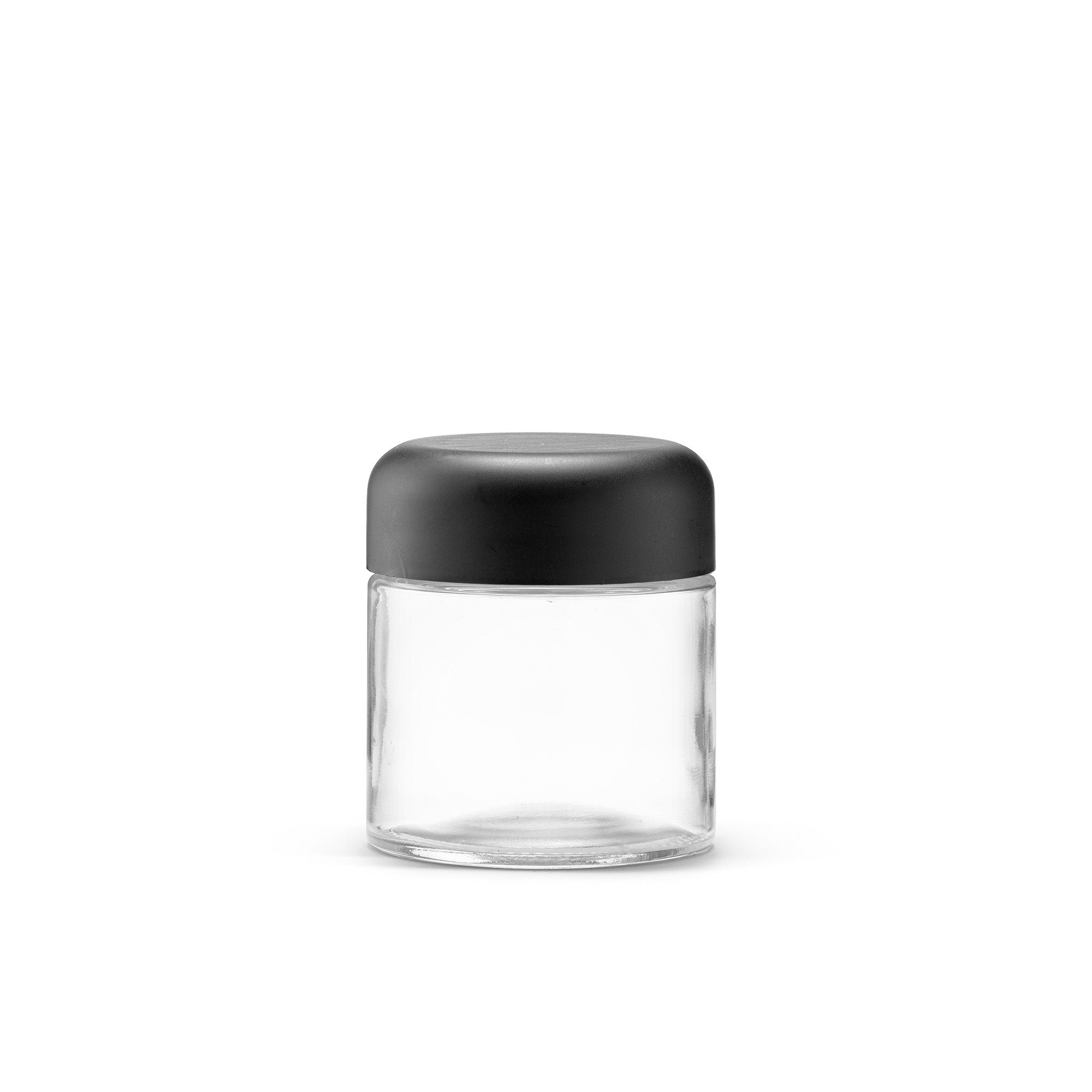 3.5g Clear Plastic Jars, Child Resistant 8th Packaging